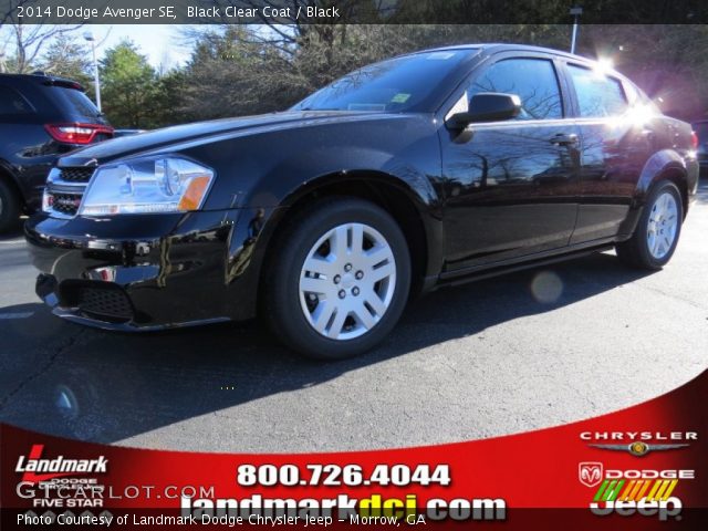2014 Dodge Avenger SE in Black Clear Coat