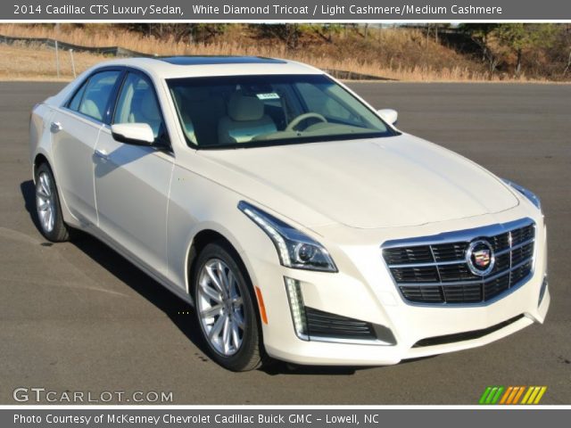 2014 Cadillac CTS Luxury Sedan in White Diamond Tricoat