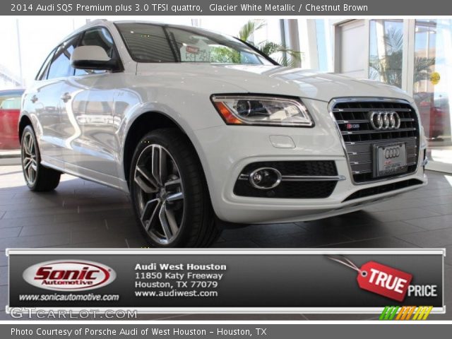 2014 Audi SQ5 Premium plus 3.0 TFSI quattro in Glacier White Metallic