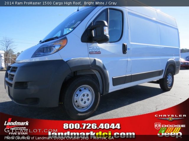 2014 Ram ProMaster 1500 Cargo High Roof in Bright White