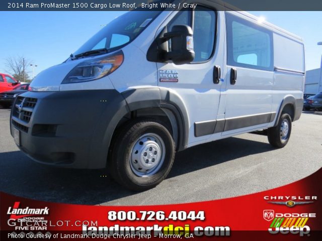 2014 Ram ProMaster 1500 Cargo Low Roof in Bright White