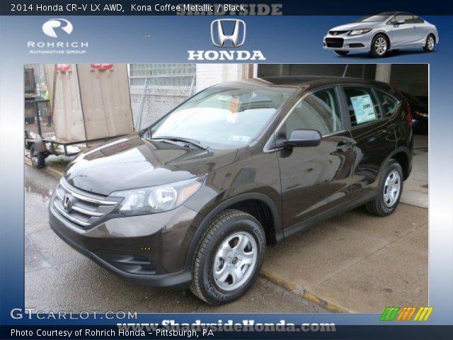 2014 Honda CR-V LX AWD in Kona Coffee Metallic