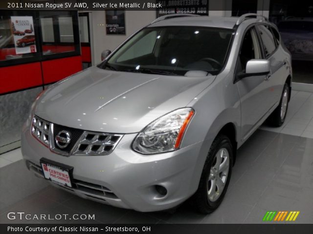 2011 Nissan Rogue SV AWD in Silver Ice Metallic
