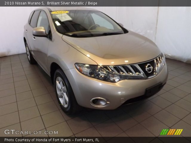 2010 Nissan Murano S in Brilliant Silver Metallic