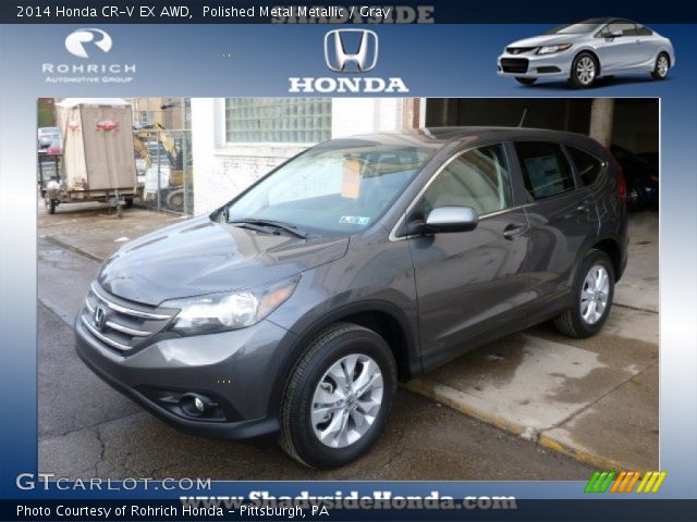 2014 Honda CR-V EX AWD in Polished Metal Metallic