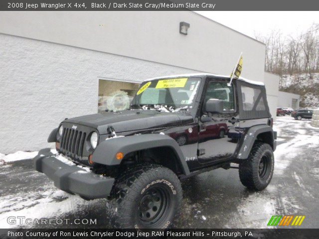 2008 Jeep Wrangler X 4x4 in Black