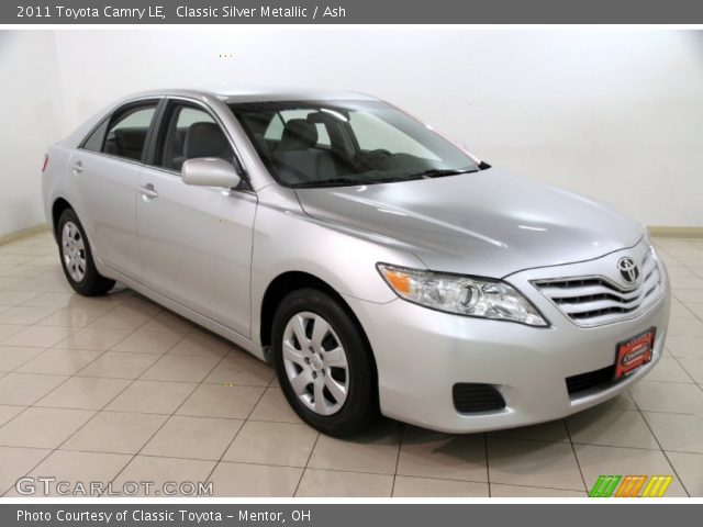 2011 Toyota Camry LE in Classic Silver Metallic