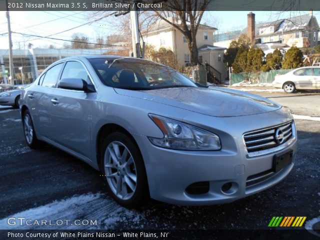 2012 Nissan Maxima 3.5 S in Brilliant Silver