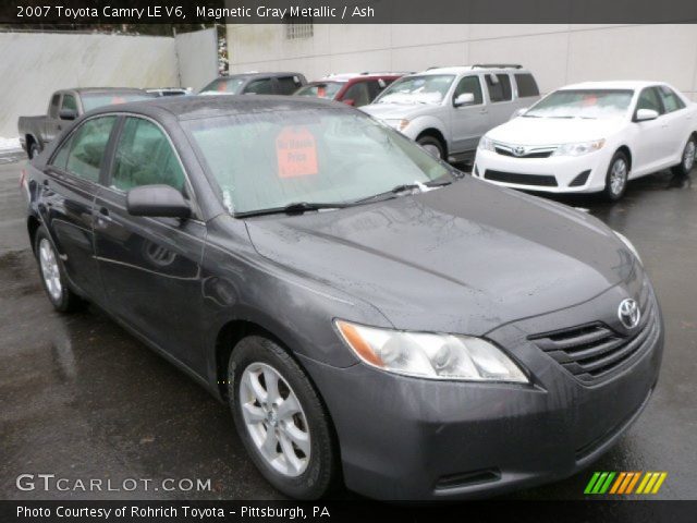 2007 Toyota Camry LE V6 in Magnetic Gray Metallic