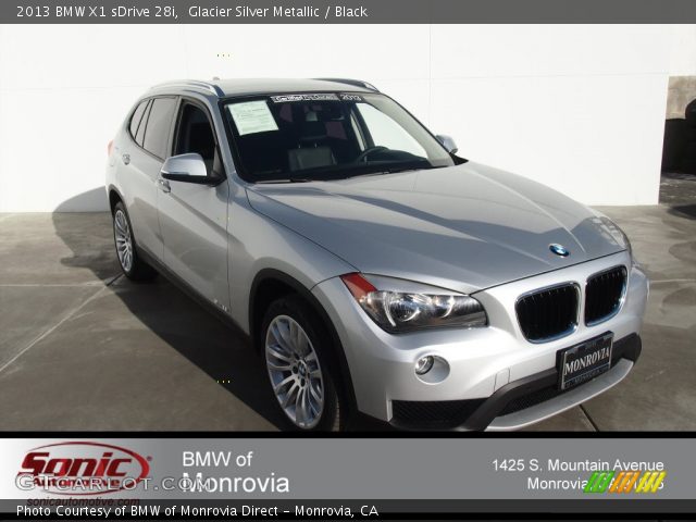 2013 BMW X1 sDrive 28i in Glacier Silver Metallic