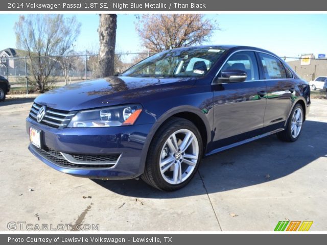 2014 Volkswagen Passat 1.8T SE in Night Blue Metallic
