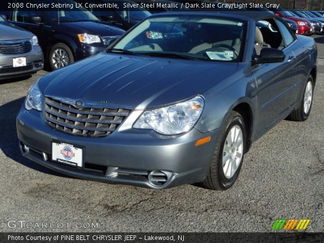 2008 Chrysler Sebring LX Convertible in Silver Steel Metallic