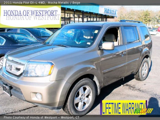 2011 Honda Pilot EX-L 4WD in Mocha Metallic