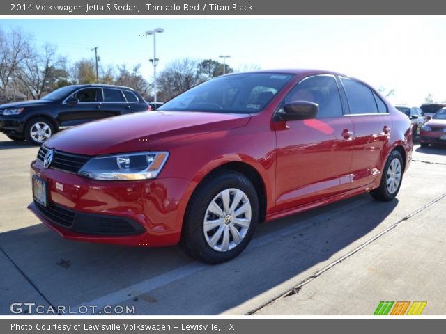 2014 Volkswagen Jetta S Sedan in Tornado Red