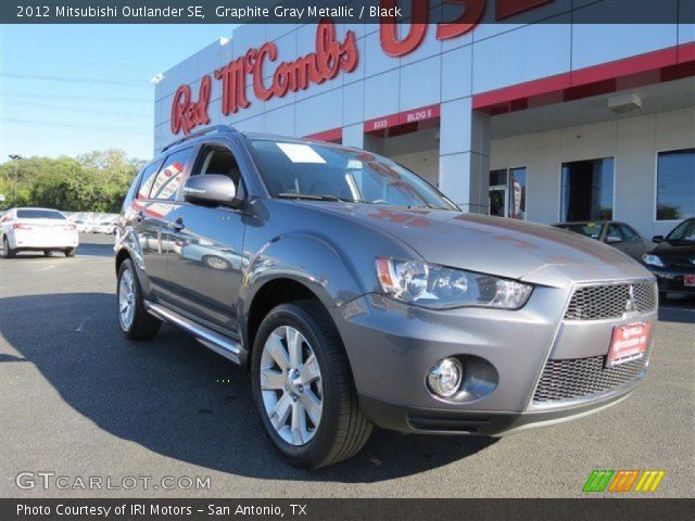 2012 Mitsubishi Outlander SE in Graphite Gray Metallic
