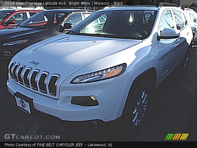 2014 Jeep Cherokee Latitude 4x4 in Bright White