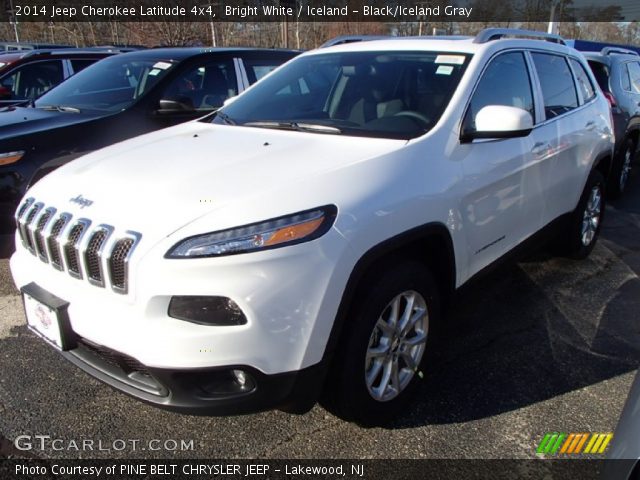 2014 Jeep Cherokee Latitude 4x4 in Bright White