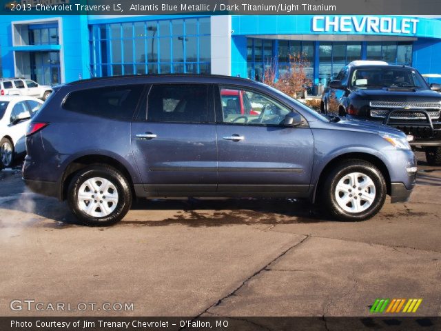 2013 Chevrolet Traverse LS in Atlantis Blue Metallic