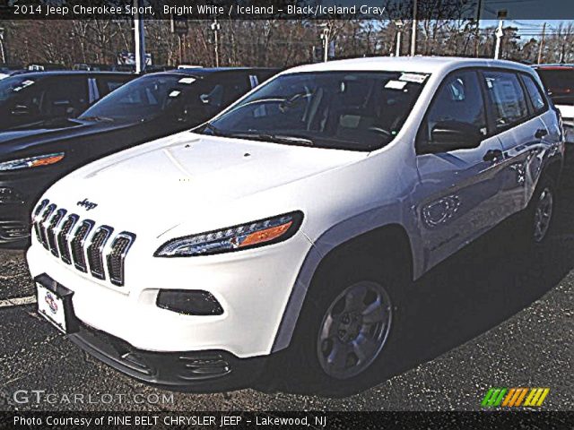 2014 Jeep Cherokee Sport in Bright White