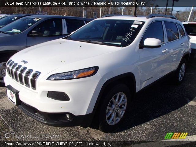 2014 Jeep Cherokee Latitude 4x4 in Bright White