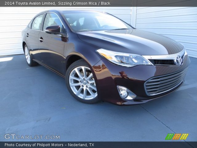 2014 Toyota Avalon Limited in Sizzling Crimson Mica