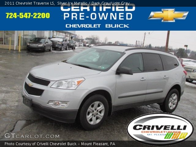 2011 Chevrolet Traverse LS in Silver Ice Metallic