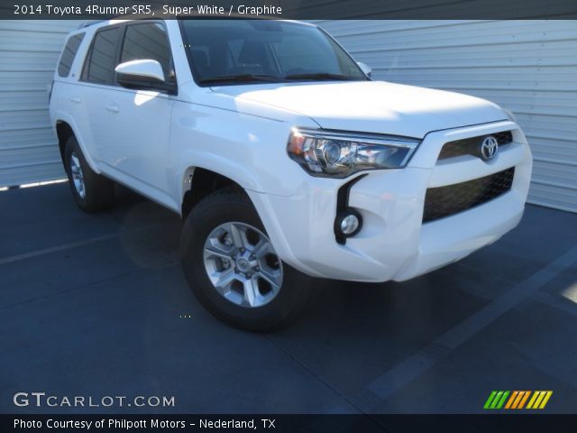 2014 Toyota 4Runner SR5 in Super White
