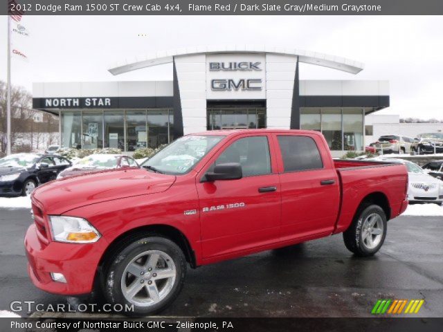 2012 Dodge Ram 1500 ST Crew Cab 4x4 in Flame Red