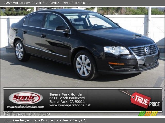2007 Volkswagen Passat 2.0T Sedan in Deep Black