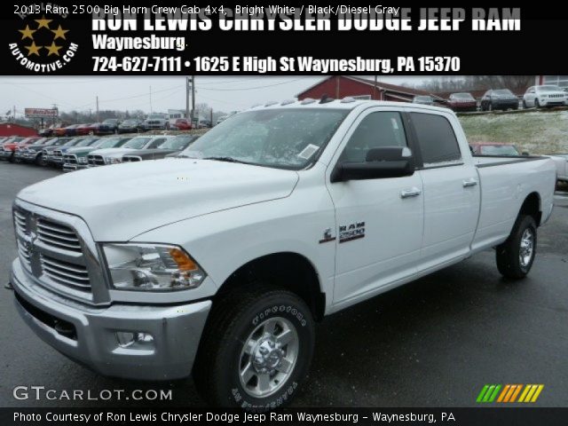 2013 Ram 2500 Big Horn Crew Cab 4x4 in Bright White