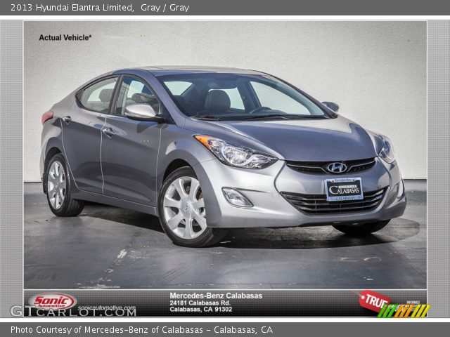2013 Hyundai Elantra Limited in Gray