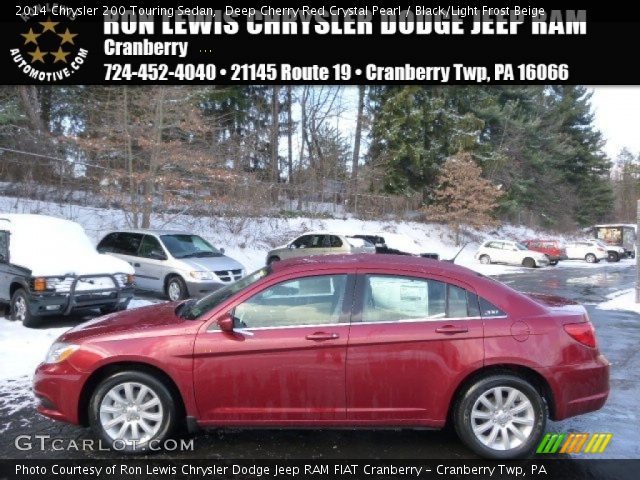 2014 Chrysler 200 Touring Sedan in Deep Cherry Red Crystal Pearl
