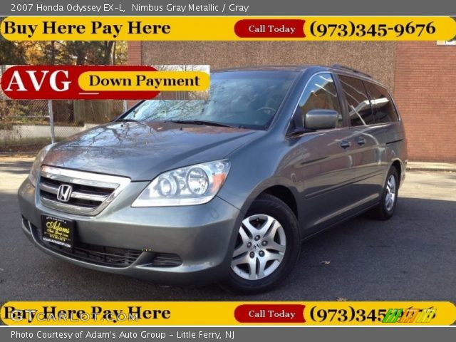 2007 Honda Odyssey EX-L in Nimbus Gray Metallic