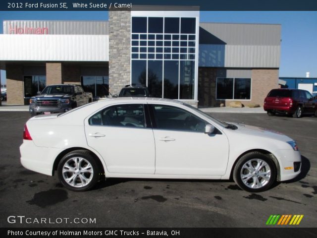 2012 Ford Fusion SE in White Suede