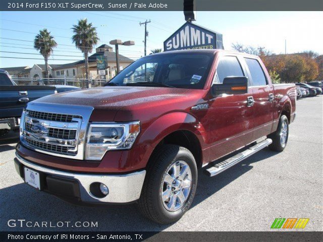 2014 Ford F150 XLT SuperCrew in Sunset
