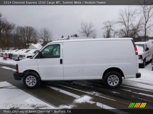 2014 Chevrolet Express 1500 Cargo WT in Summit White