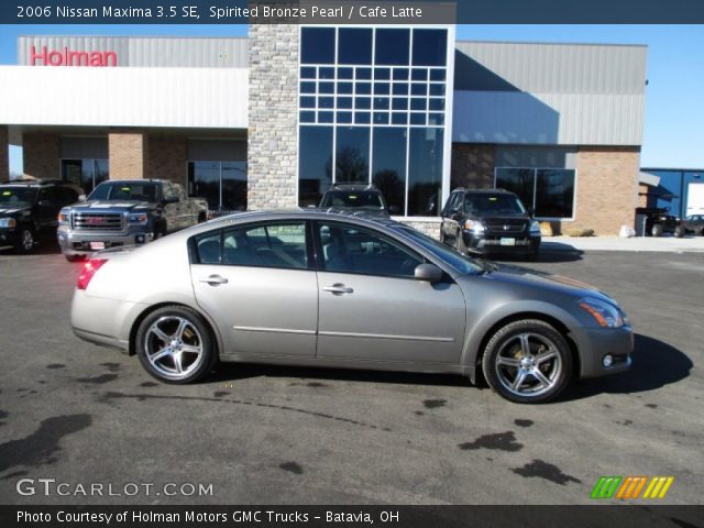 2006 Nissan Maxima 3.5 SE in Spirited Bronze Pearl