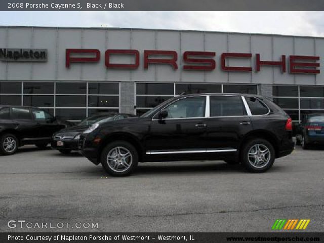 2008 Porsche Cayenne S in Black