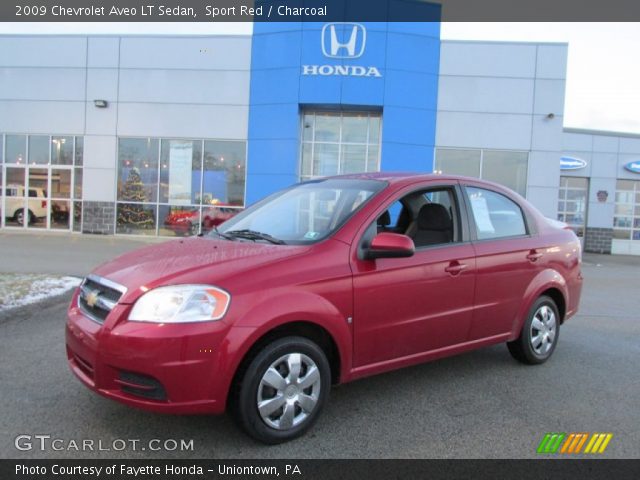 2009 Chevrolet Aveo LT Sedan in Sport Red