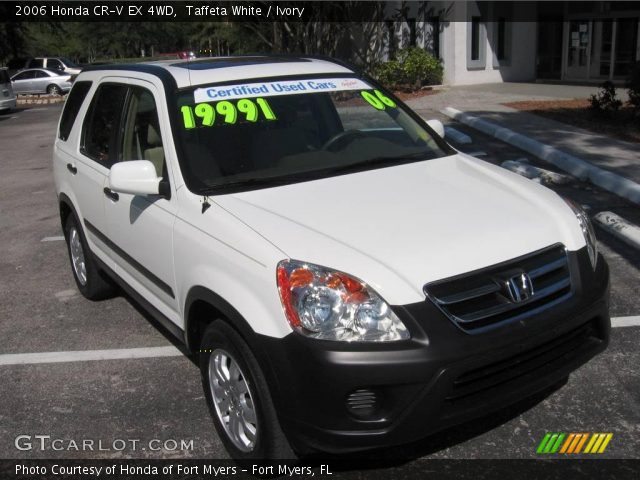 2006 Honda CR-V EX 4WD in Taffeta White