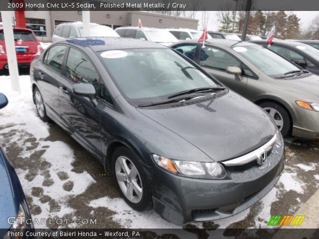 2009 Honda Civic LX-S Sedan in Polished Metal Metallic