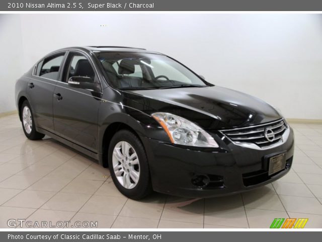 2010 Nissan Altima 2.5 S in Super Black