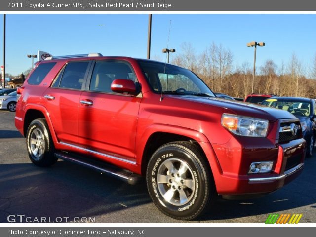 2011 Toyota 4Runner SR5 in Salsa Red Pearl