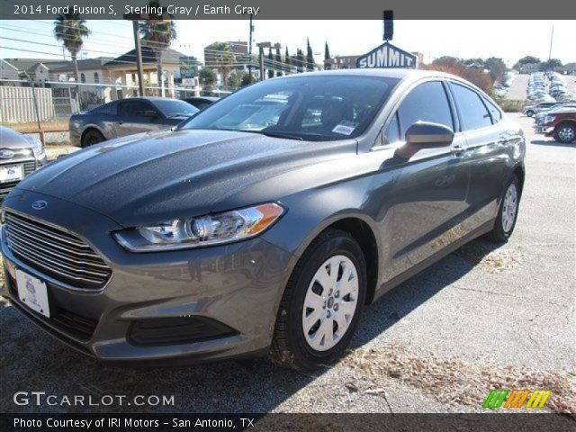 2014 Ford Fusion S in Sterling Gray