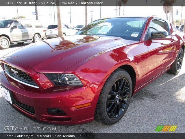2014 Ford Mustang V6 Coupe in Ruby Red