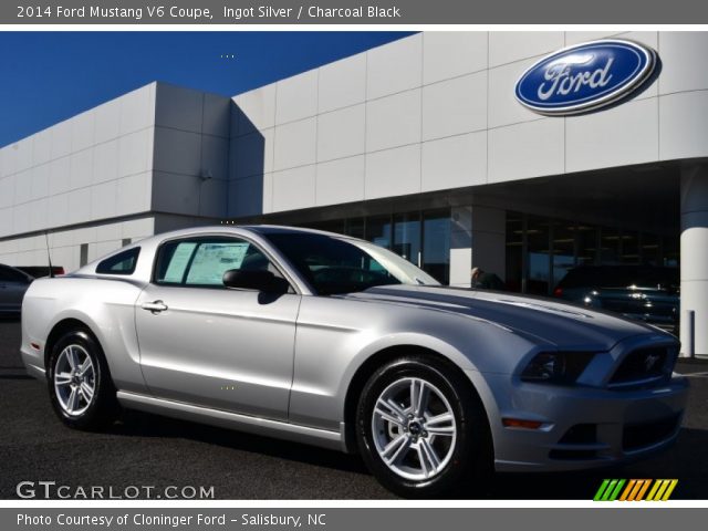 2014 Ford Mustang V6 Coupe in Ingot Silver