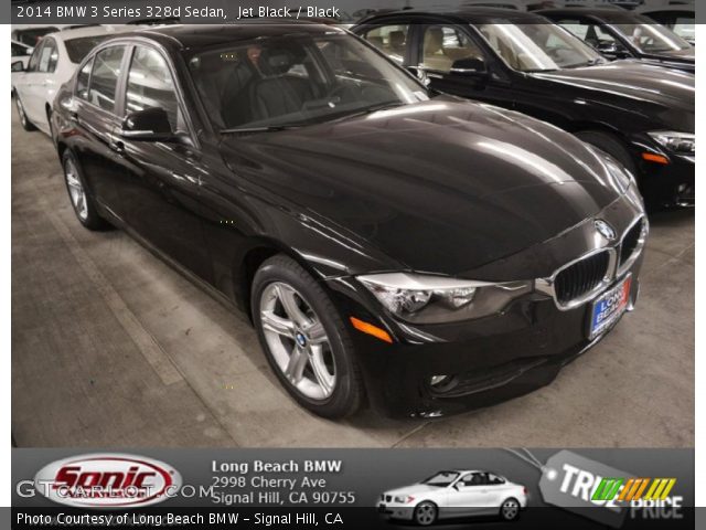 2014 BMW 3 Series 328d Sedan in Jet Black