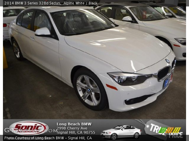 2014 BMW 3 Series 328d Sedan in Alpine White