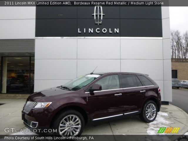 2011 Lincoln MKX Limited Edition AWD in Bordeaux Reserve Red Metallic