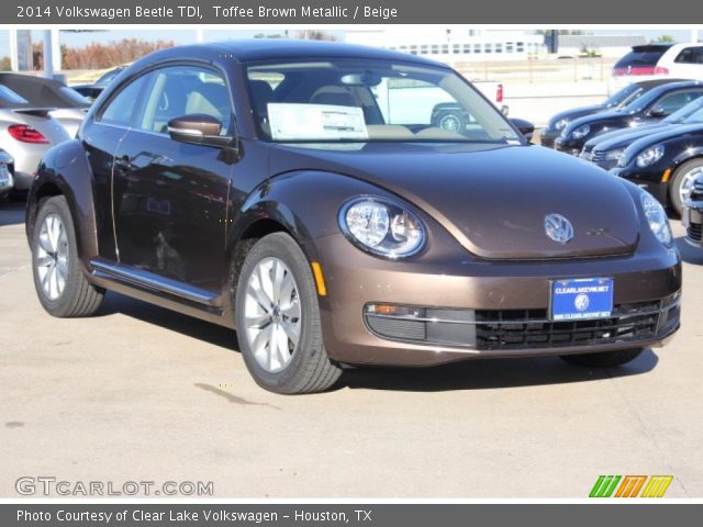 2014 Volkswagen Beetle TDI in Toffee Brown Metallic